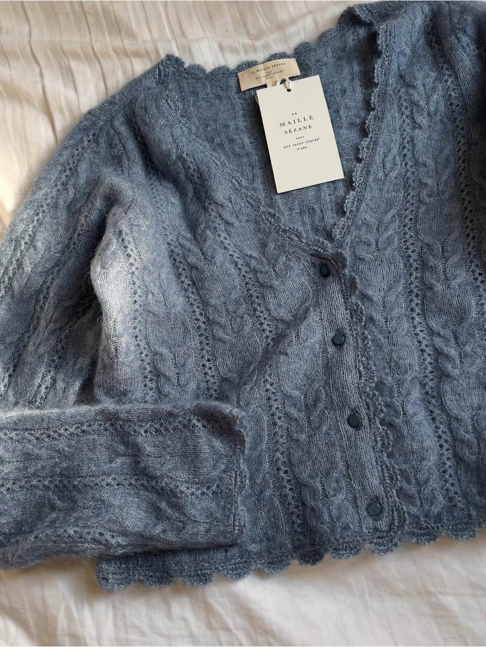 NWOT Sezane Verda Cardigan - Picture 6 of 12